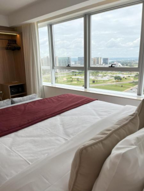Apartamento de Alto Padrão Com Vista Livre Incrível!! Cama King Size Cond Hotel Alvorada